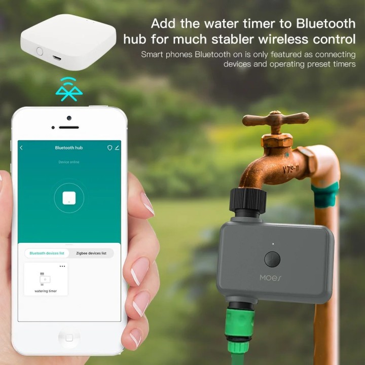 copy of WiFi Bluetooth Wasserplaner Abschalttimer Gartensteuerung Alexa Google Assistant SmartLife