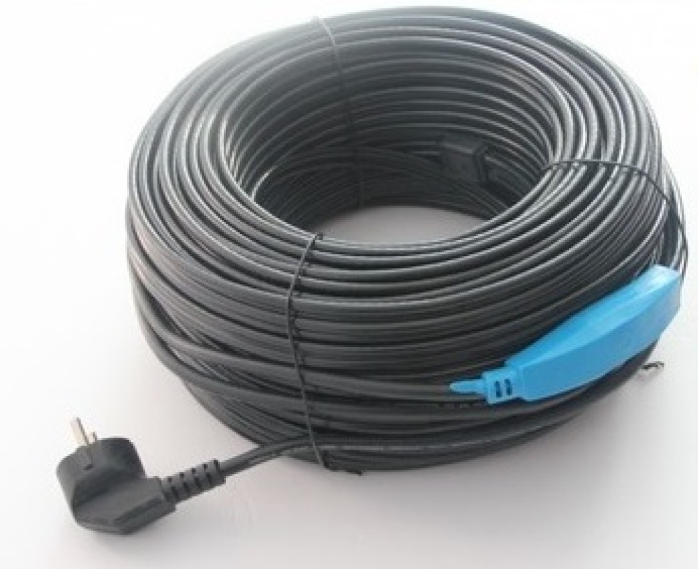 Anticongelante cable eléctrico cable de 12m shpt-12m tubo de calefacción con termostato manguera de agua jr international - 5