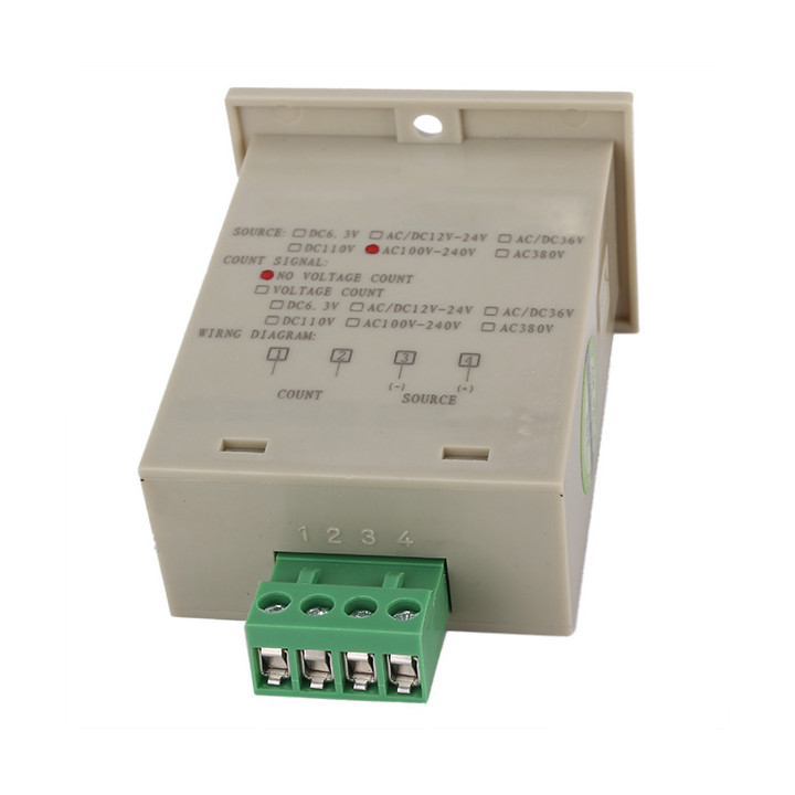 Jdm11-6h elettronici capitalizzazione contatore 220v ac digit intera counting jr international - 3