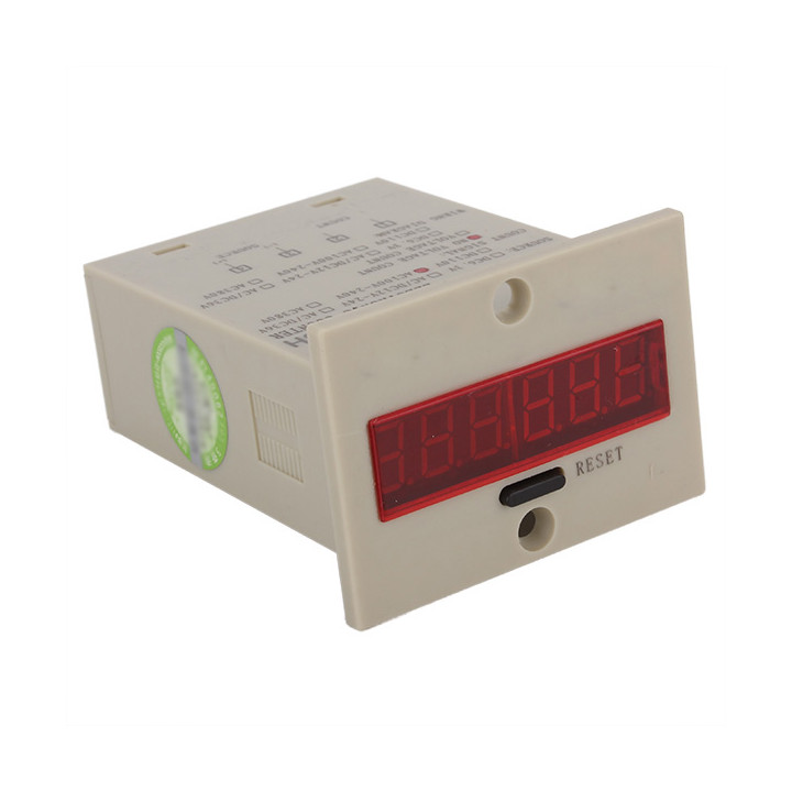 Jdm11-6h electronic accumulating counter ac 220v digit display length counting jr international - 1