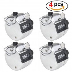 4 Metallo contatore a 4 cifre cnt1 manuale punteggio velleman conteggio individuale delle materie prime dcolor - 1