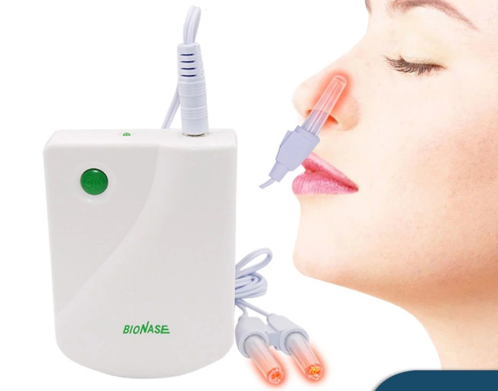 Light therapy dispositivo anti allergia nasale febbre da fieno 60500 centimetri bionase caremax