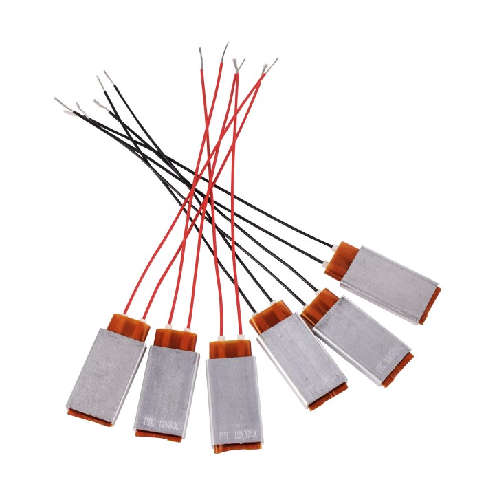 Heater 30w 220v 80 degree 35x20x5mm plate heating element thermistor aluminum for camera box