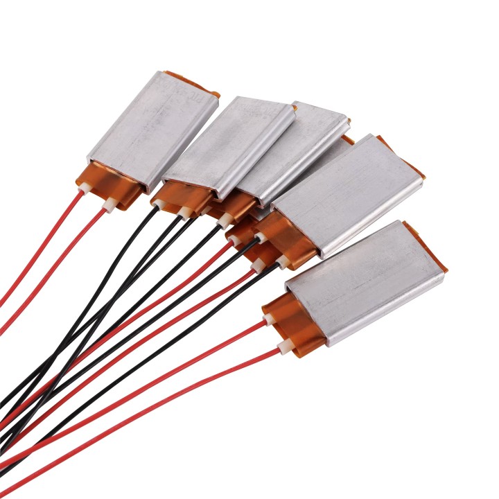 2 Heater 30w 220v 80 degree 35x20x5mm plate heating element thermistor aluminum for camera box