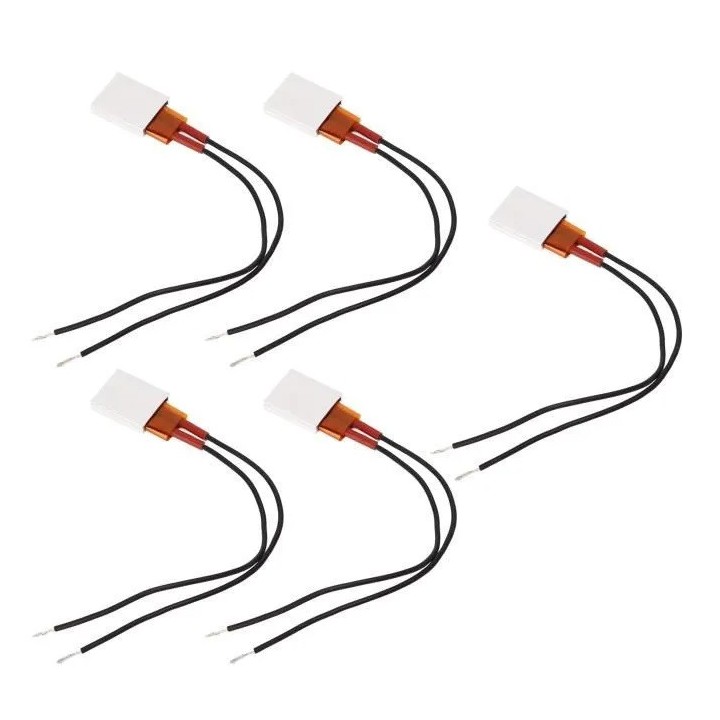 5 Heater 30w 220v 80 degree 35x20x5mm plate heating element thermistor aluminum for camera box