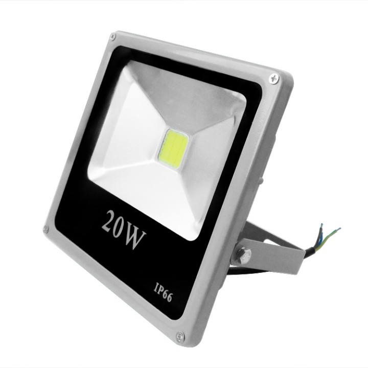 Proiettore led spot light 20w bianco freddo smd 110v 220v lampada da esterno ip65 jr international - 1