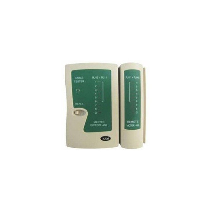 Lan tester fur rj45 rj12 rj11 rj10 velleman - 2
