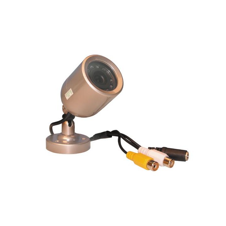 S w wetterschutzkamera 12v led videouberwachung camzwbul5 wetterschutz kamera s w kamera jr international - 1