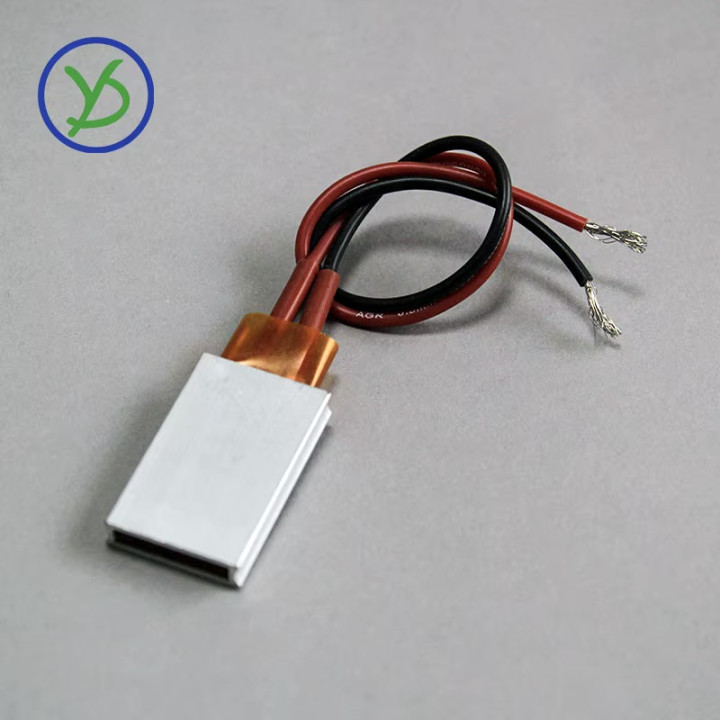 Termistor de aluminio PTC para maletero cámara elemento calefactor 30w 220v 80 grados 35x20x5mm