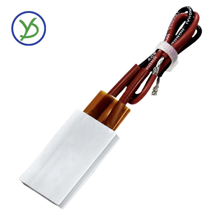 5 Termistor de aluminio PTC para maletero cámara elemento calefactor 30w 220v 80 grados 35x20x5mm