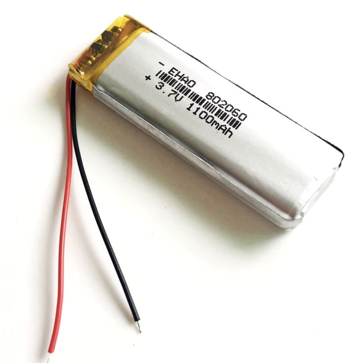 Rechargeable lipo battery akku 3.7v 1100mah accumulator accu Li-polymer MP4 MP5 GPS PSP DVD game