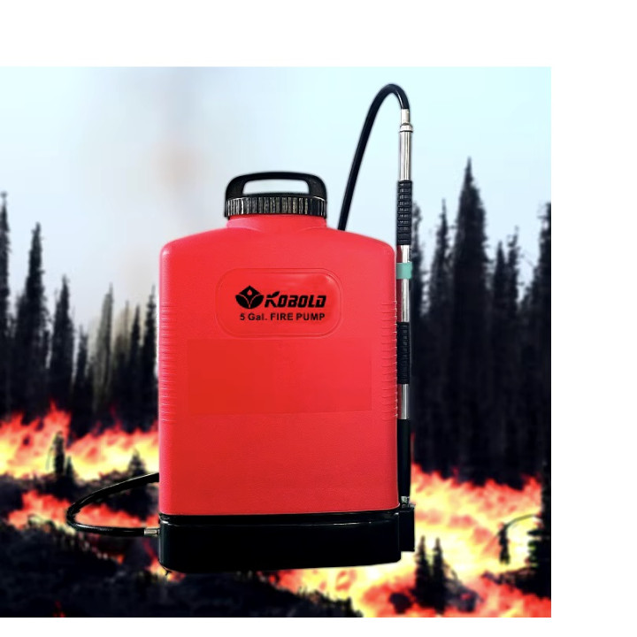 Pulvérisateur eau 20 litres haute pression sac à dos feu de forêt extinction incendie pompe a main