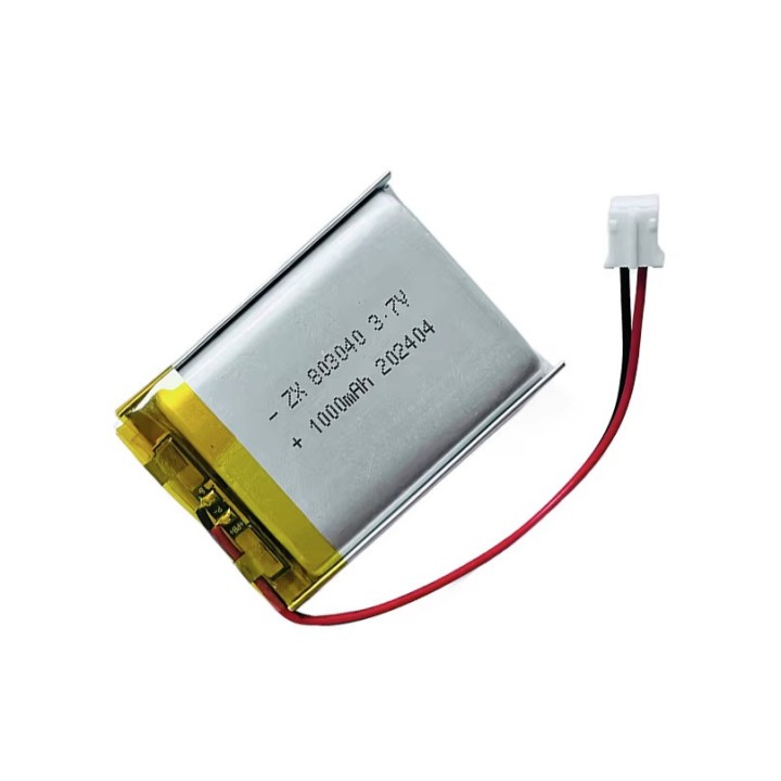 Batteria ricaricabile lipo akku 3.7v 1000mah accumulatore Li-polimero elicottero 803040