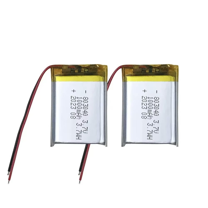 Wiederaufladbarer Lipo-Akku, 3,7 V, 1000 mAh, Li-Polymer-Akku für Hubschrauber, Flugzeug 803040
