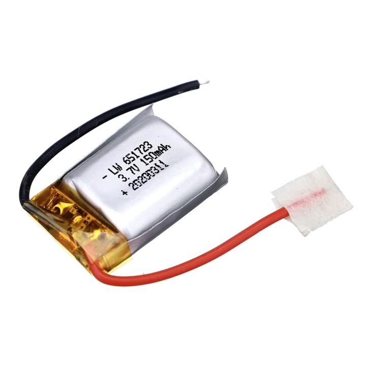 Rechargeable lipo battery akku 3.7v 150mah accumulator accu Li-polymer pen camera 651723