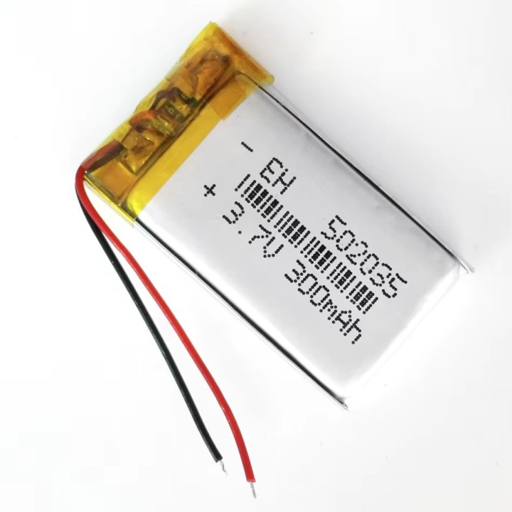 Batteria ricaricabile lipo akku 3,7v 300mah accumulatore accu Li-polymer elicottero avion 502035