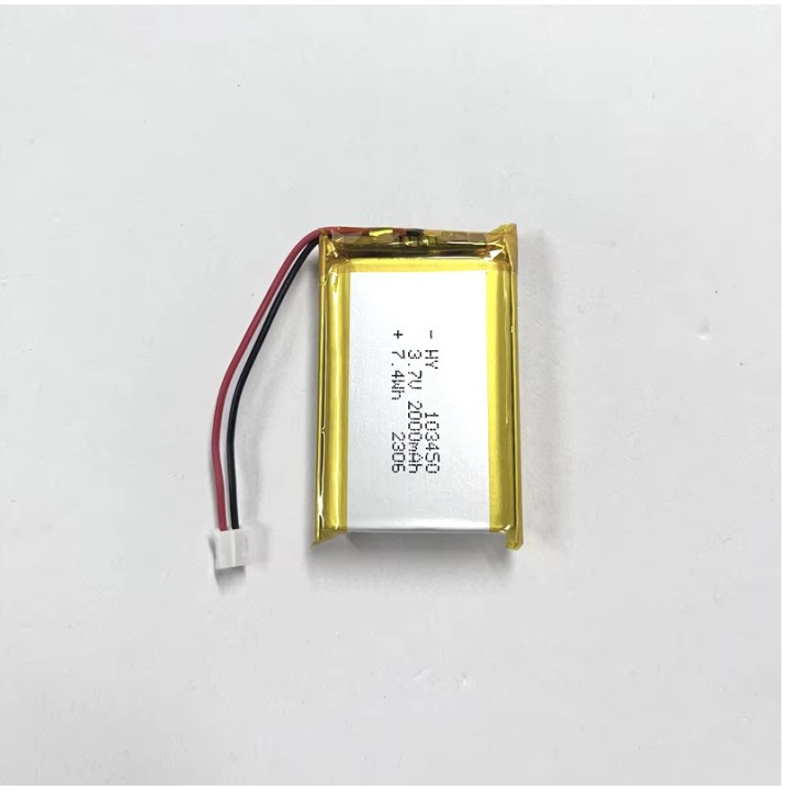 Battery rechargeable lipo akku 3.7v 1800mah 2000mah 103450 accumulator Li-polymer helicoptere