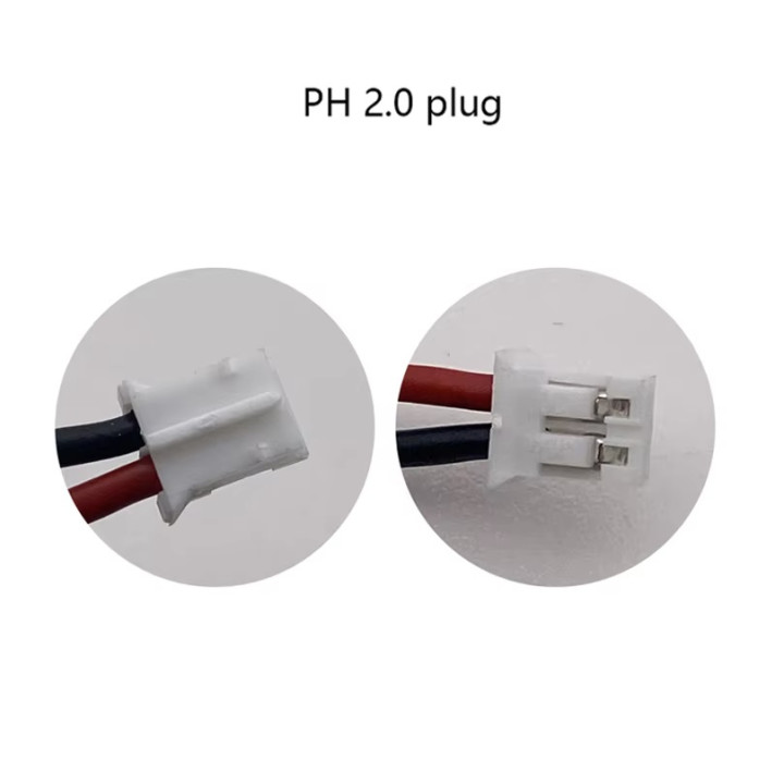Akku wiederaufladbar, Lipo-Akku 3,7 V, 1800 mAh, 2000 mAh, 103450,