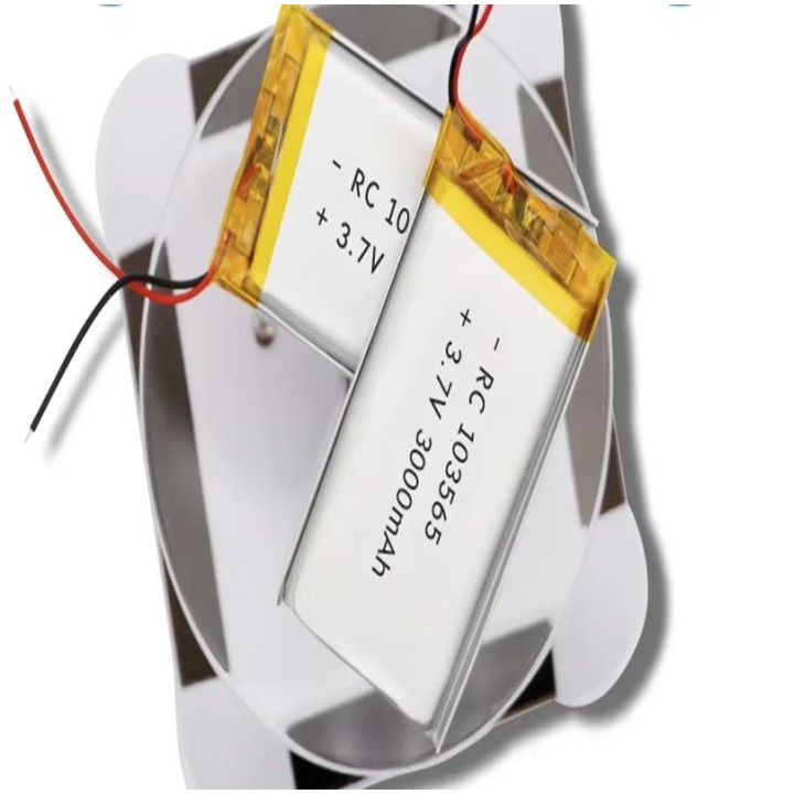 2 Rechargeable battery lipo akku 3.7v 3000mah accumulator accu Li-polymer helicopter airplane 103565