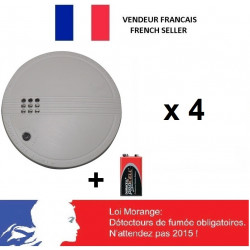 4 detector stand alone smoke detector buzzer, 9vdc autonomous smoke detectors fire alarm detection autonomous smoke detection sy