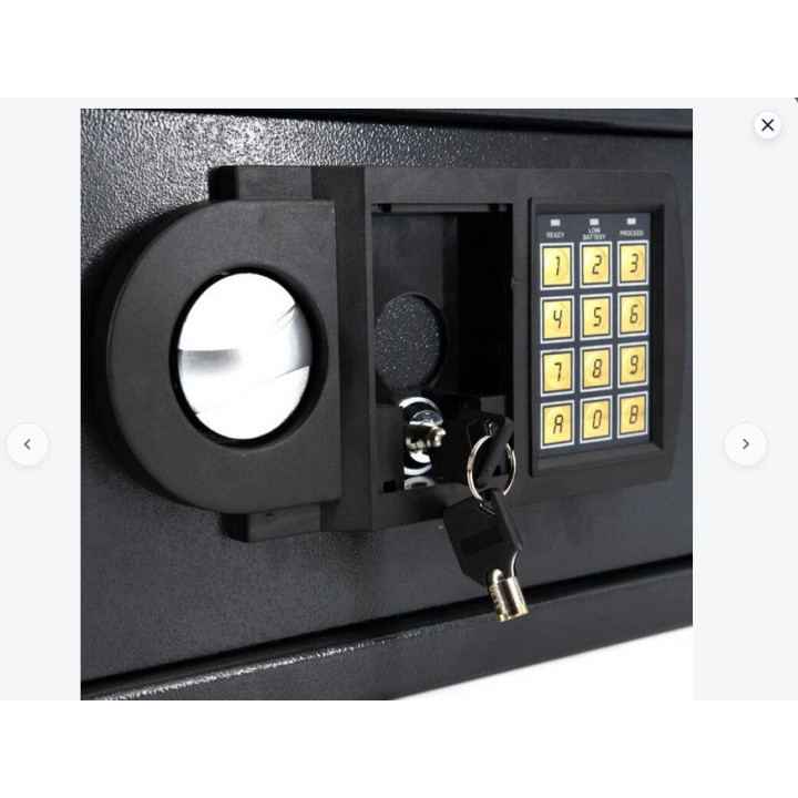 Coffre fort sse020 clavier code serrure electronique securite ordinateur portable perel