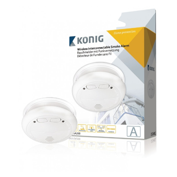 Detector smoke detector wireless buzzer 9vdc 433mhz radio fire alarm hf fire alarm detection fire detection smoke detection