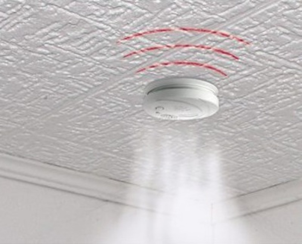Rauchmelder drahtlos buzzer 9vdc 433mhz sicherheitstechnik brandschutzartikel zubehor fur alarmananlage drahtlos rauchdetektor r