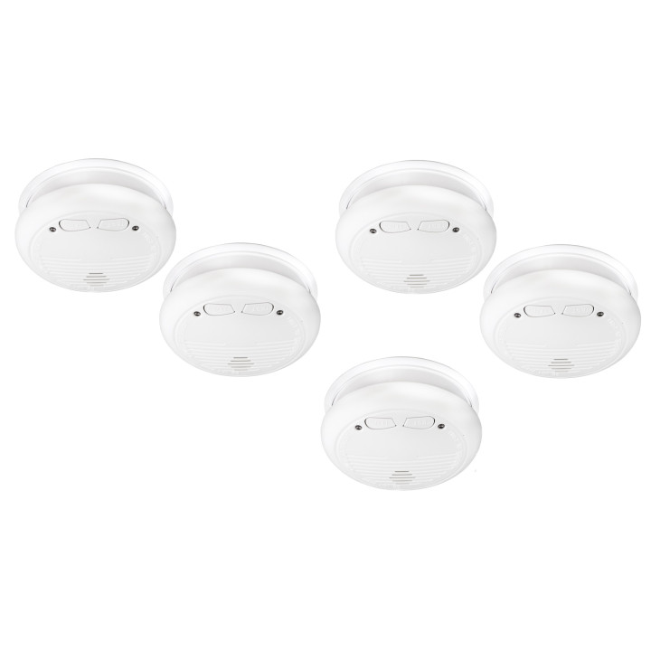 4 detectores humo electrónico 9v buzzer sin hilo 433mhz alarma radio hf alarma electrónico sin hilo