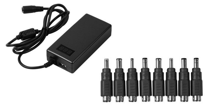 Mini universal-netzteil verfügt über serviettentechnik - 70w - 8 blatt + usb dc - 70w pssmv24 velleman - 4