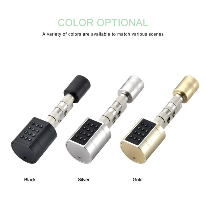 Tuya Bluetooth Fingerprint Smart Door Lock Code Keypad Home Apartment