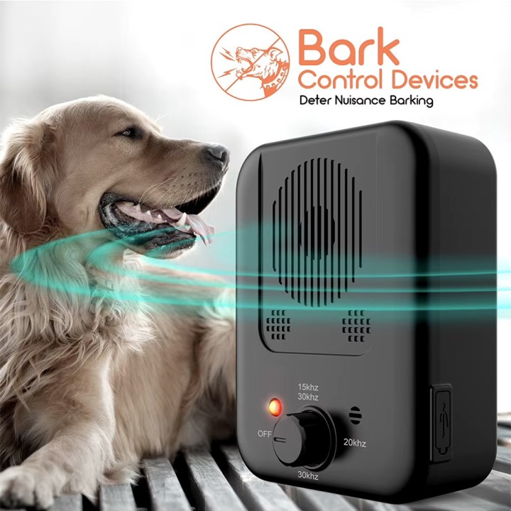 Rechargeable Ultrasonic Anti Bark Device Dog Repeller Bark Control Deterrent