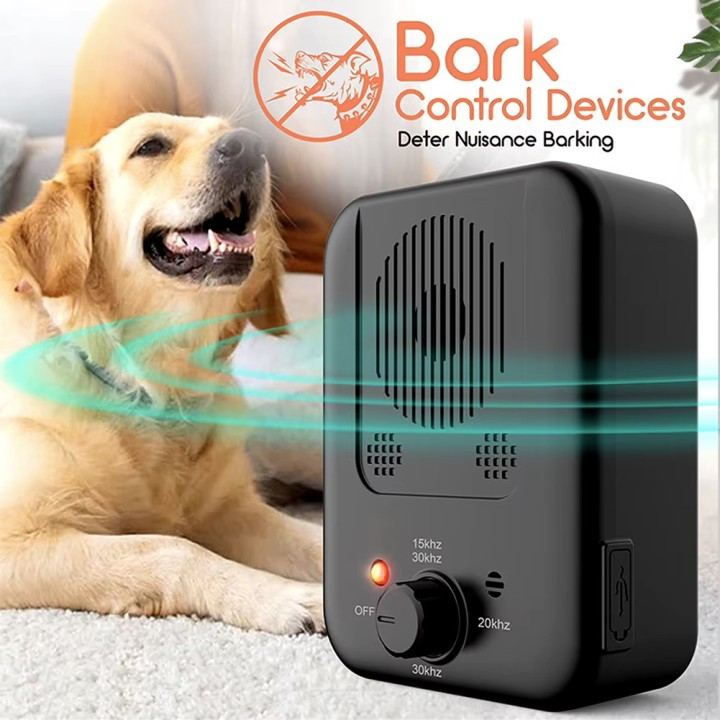 Rechargeable Ultrasonic Anti Bark Device Dog Repeller Bark Control Deterrent