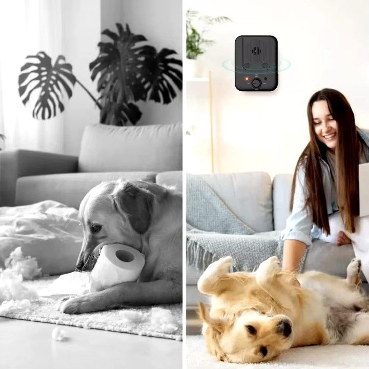 Rechargeable Ultrasonic Anti Bark Device Dog Repeller Bark Control Deterrent