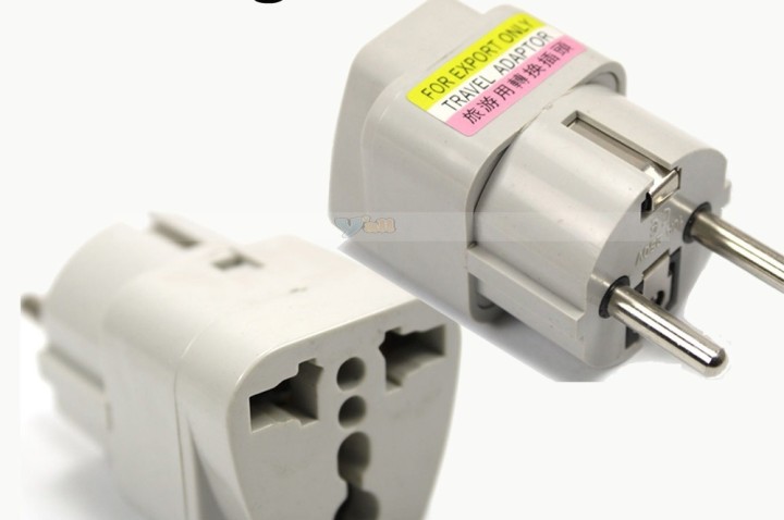 Adaptadores electricos clavija europea hacia clavija inglesa adaptadores 16a 250vca electricos convertidor jr international - 3
