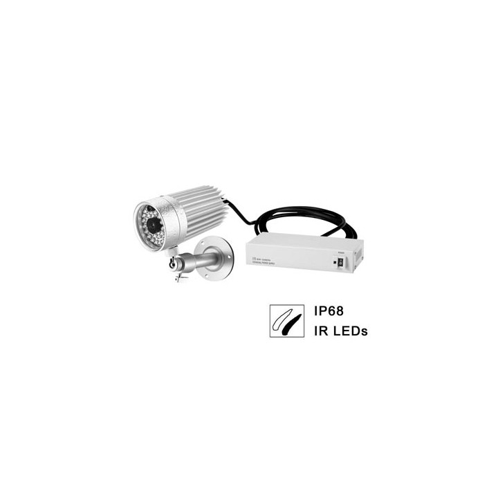 Camara ccd b n ir 1 3'' sumergible con visión nocturna velleman - 1