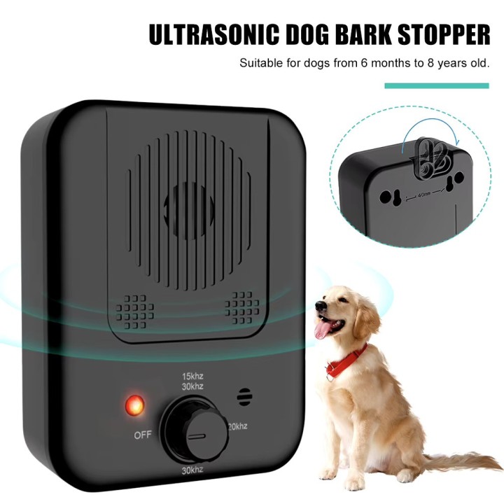 Rechargeable Ultrasonic Anti Bark Device Dog Repeller Bark Control Deterrent