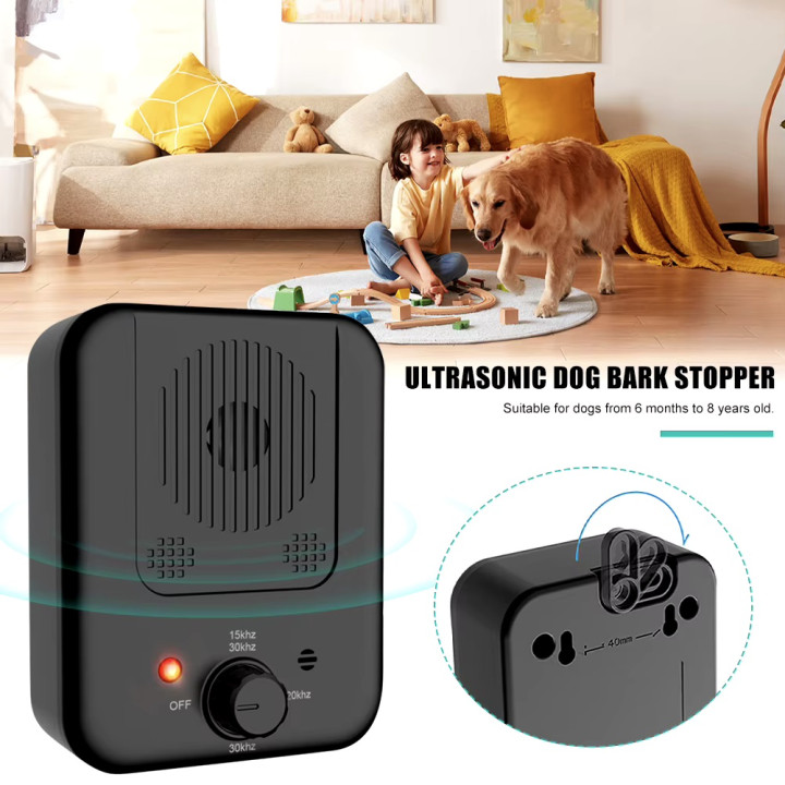 Rechargeable Ultrasonic Anti Bark Device Dog Repeller Bark Control Deterrent
