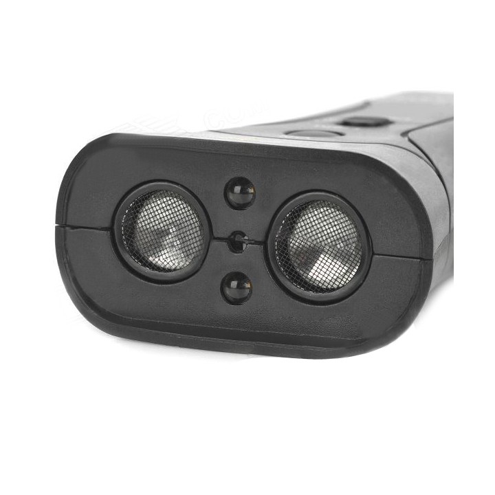 Il doppio dirige ultrasuoni scacciacani / Super Dog Chaser e traning cane con luce LED e laser 4 in 1 jr international - 3