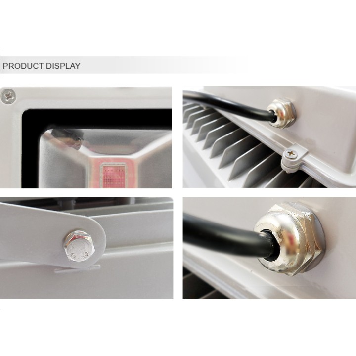 Proyector led 20w rgb rojo azul verde con la memoria y el control remoto 220v 110v exterior ip65 jr international - 7