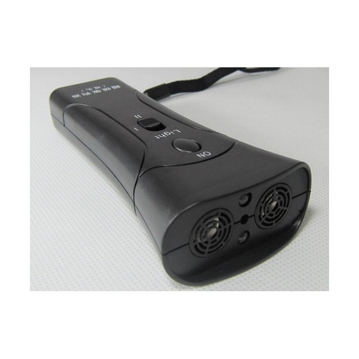 Il doppio dirige ultrasuoni scacciacani / Super Dog Chaser e traning cane con luce LED e laser 4 in 1 jr international - 21