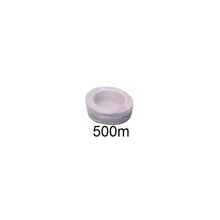Cable 6x0.22 +2 x0.75 flexible armored white ø6mm (500m) over 6x0, 22 +2 x0, 5 screen with alarm wiring jr international - 1