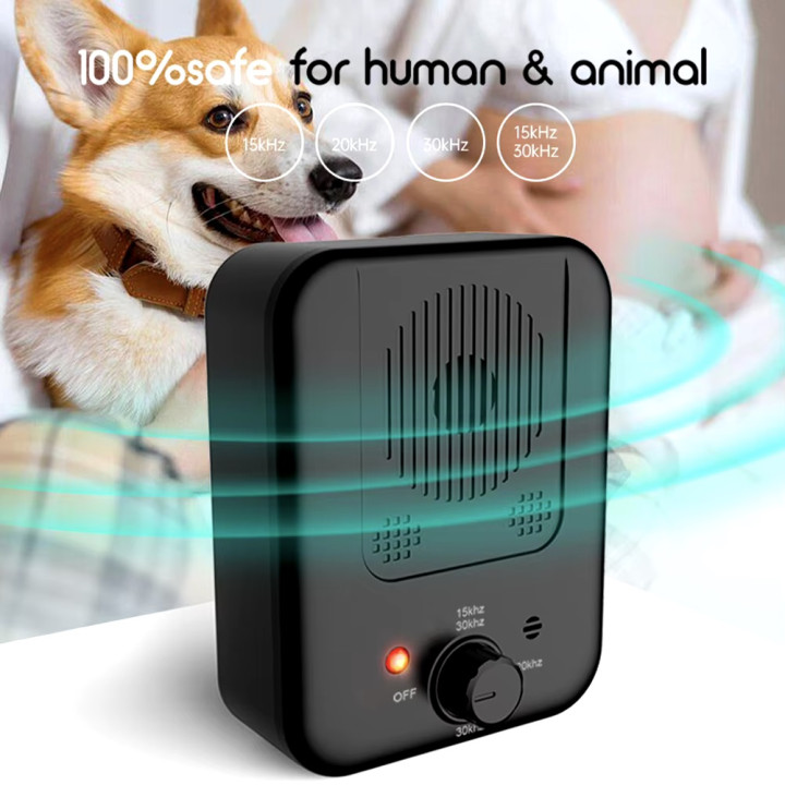 Dispositivo antiladridos Repelente de perros recargable ultrasónico disuasivo de ladridos