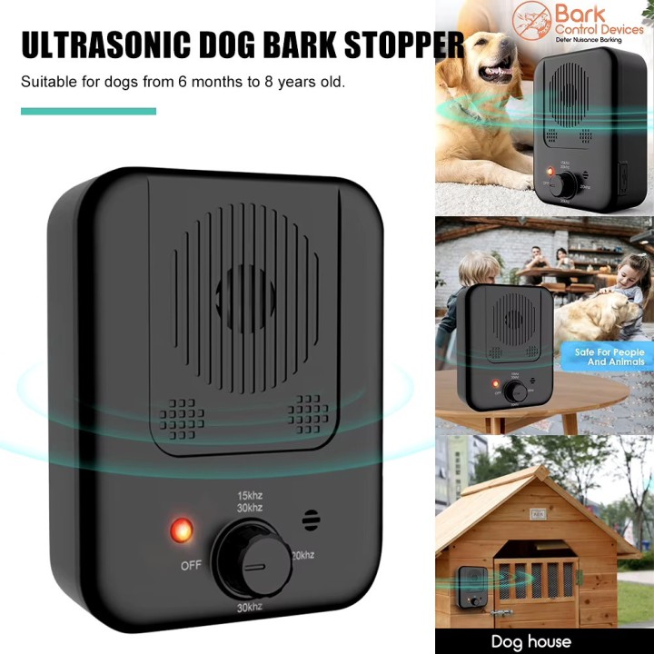 Rechargeable Ultrasonic Anti Bark Device Dog Repeller Bark Control Deterrent