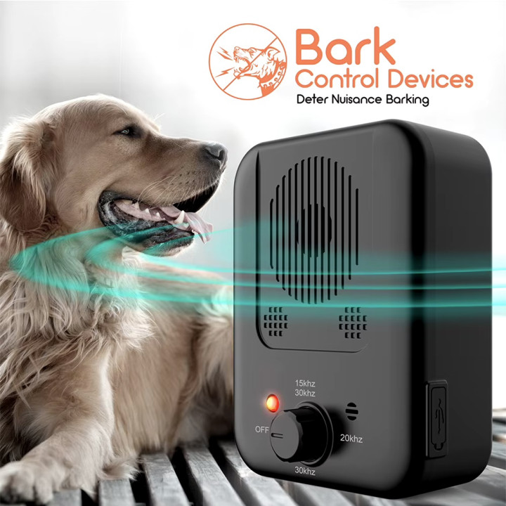Rechargeable Ultrasonic Anti Bark Device Dog Repeller Bark Control Deterrent