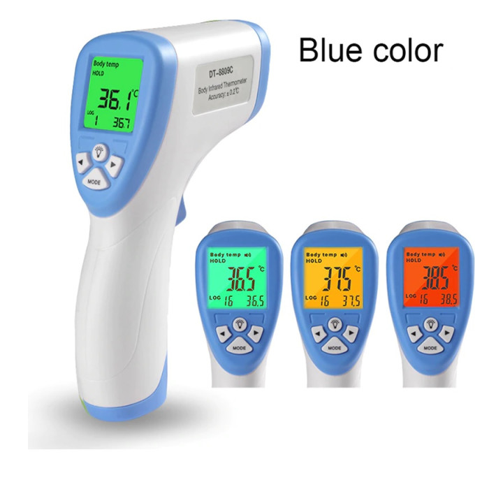 Thermomètre infrarouge corporel sans contact température adulte enfant bebe