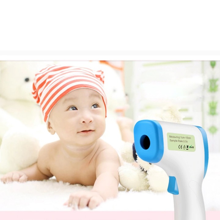 Thermomètre infrarouge corporel sans contact température adulte enfant bebe