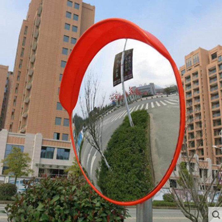 Specchio sorveglianza 105cm per esterno specchio di segnalizzazione specchi di sicurezza e circolazione