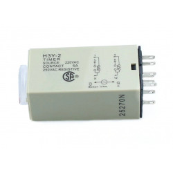Timer relay h3y-2 h3y 250v 5a 30sec 60s ac220v deamx - 1