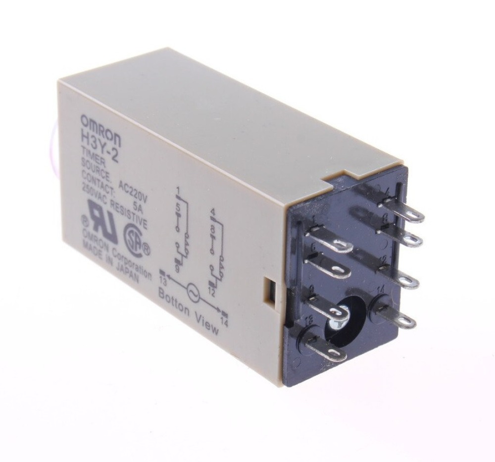 Timer relay h3y-2 h3y 250v 5a 30sec 60s ac220v deamx - 3