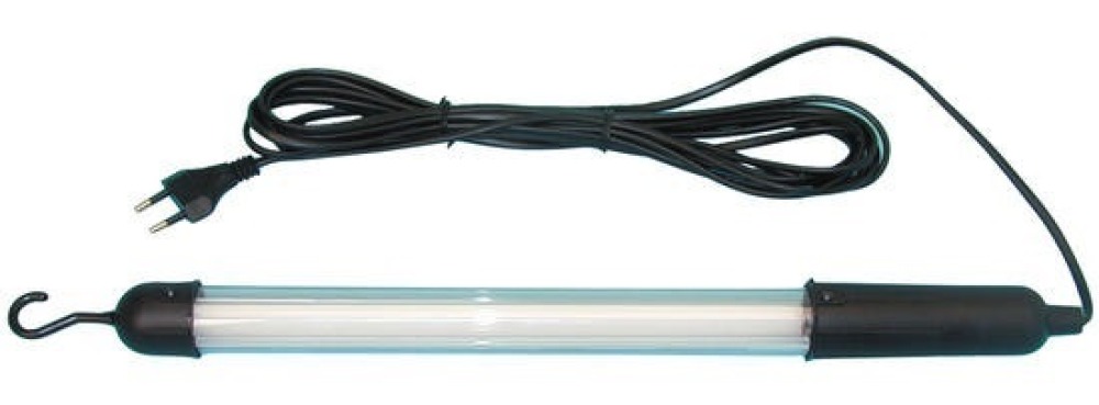 Handlampe neonrohre 8w 220v wasserdicht +5 meter kabel fur garage geschaft haus velleman - 2